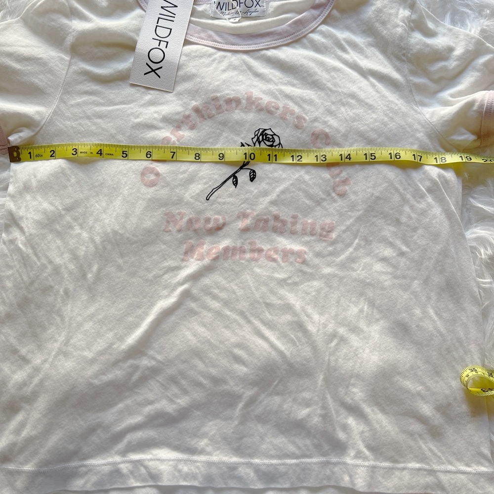 Wildfox Overthinkers Club Johnny Ringer Tee - Picture 2 of 4